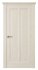 Межкомнатная дверь Ницца (глухая)  Белый жемчуг