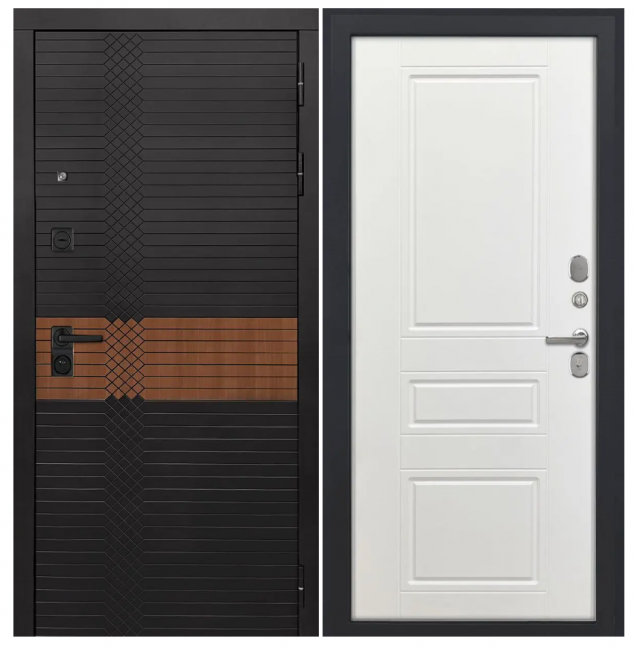 Дверь Luxor-49 - ФЛ-707 (10мм, белый софт) Дверь Luxor-49 - ФЛ-707 (10мм, белый софт)