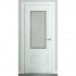 Межкомнатная дверь экошпон Турин В2 ДО (Матовый белый) Межкомнатная дверь экошпон Турин В2 ДО (Матовый белый)
