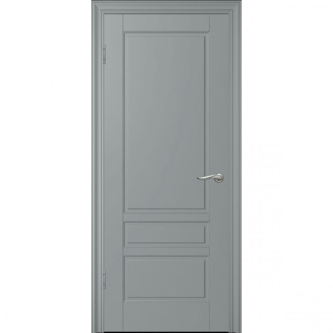 Межкомнатная дверь Скай-3 серая эмаль ДГ