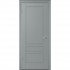 Межкомнатная дверь Скай-3 серая эмаль ДГ