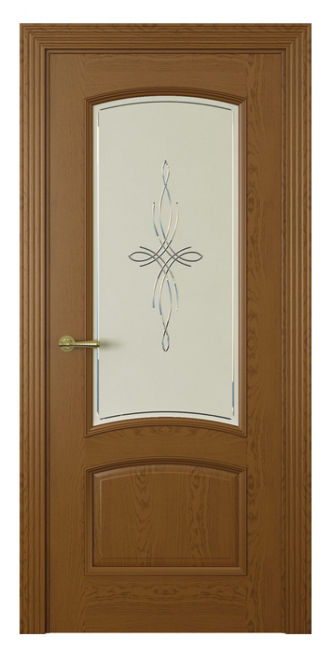 Межкомнатная дверь Milano-4 (ст.агата) Дуб шоколад Межкомнатная дверь Milano-4 (ст.агата) Дуб шоколад