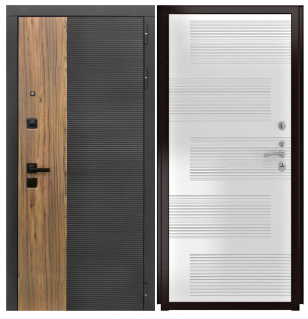 Дверь Luxor-46 - ФЛ-185 (10мм, ПВХ ясень белый) Дверь Luxor-46 - ФЛ-185 (10мм, ПВХ ясень белый)