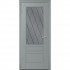 Межкомнатная дверь Скай-3 серая эмаль ДО графит