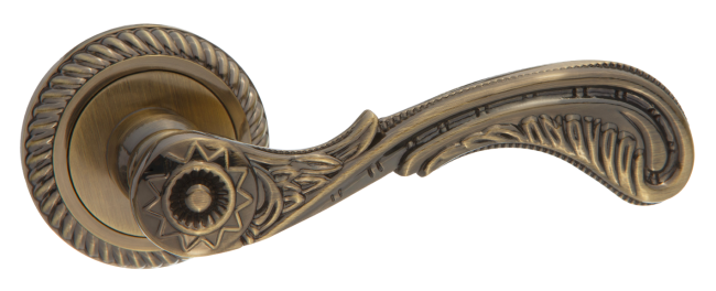 Ручка дверная "AL 511-17", бронза античная