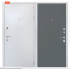 Дверь ZMD Премиум Сноу Гладкая Титан Дверь ZMD Премиум Сноу Гладкая Титан
