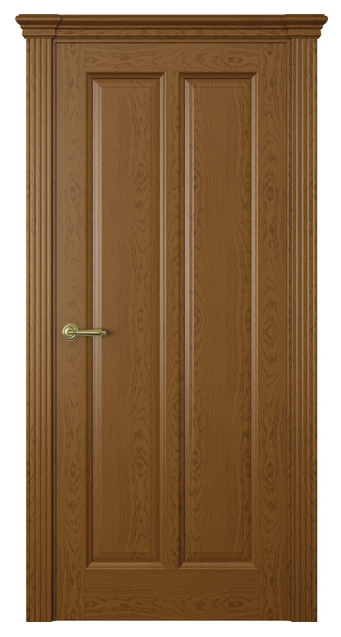 Межкомнатная дверь Ницца (глухая) Дуб шоколад