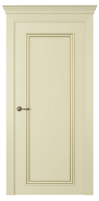 Межкомнатная дверь Дрезден 1 (глухая патина) Эмаль шампань Межкомнатная дверь Дрезден 1 (глухая патина) Эмаль шампань