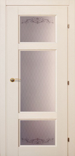 Дверь патина 63.42 ДО 21- 9, стекло Кружевное (Дуб Белый с патиной) Дверь патина 63.42 ДО 21- 9, стекло Кружевное (Дуб Белый с патиной)