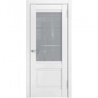Межкомнатная дверь U-52 (Белый эмалит) Межкомнатная дверь U-52 (Белый эмалит)