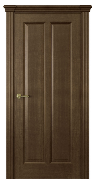 Межкомнатная дверь Ницца (глухая)  Каштан
