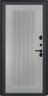 Входная дверь L-3b ПВХ 10мм Астрод Velutto Grigio