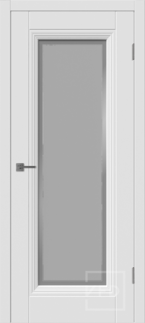 Межкомнатная дверь Барселона 1 ДО (Белая эмаль)