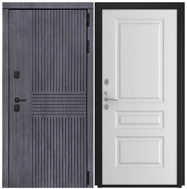 Дверь Берген - Эмаль L-2 (16мм, белая эмаль)