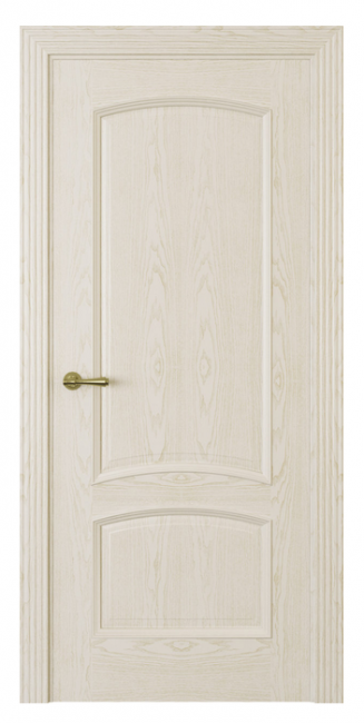 Межкомнатная дверь Milano-4 (глухая) Белый жемчуг