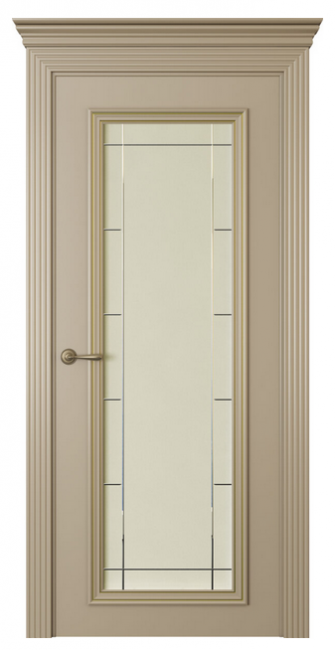 Межкомнатная дверь Дрезден 1 Патина (ст.стелла) Эмаль латте Межкомнатная дверь Дрезден 1 Патина (ст.стелла) Эмаль латте