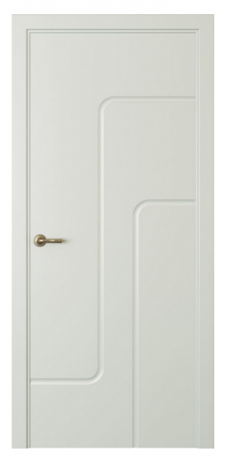 Межкомнатная дверь Кёльн 4  Эмаль серый шелк