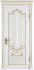 Дверь ALEXANDRIA | Белая эмаль - патина золото Дверь ALEXANDRIA | Белая эмаль - патина золото