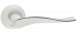 Ручка дверная "Модена", белый-хром Ручка дверная "Модена", белый-хром