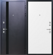 Дверь ZMD Люкс 3D Гладкая Сноу