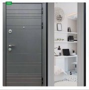 Дверь Премиум Роял Зеркало XXL Сандал белый