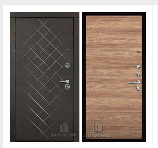 Дверь входная Президент Люкс зеркало, цвет горький шоколад,  панель - aurum цвет дуб натуральный гладкий