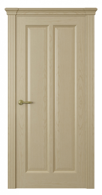 Межкомнатная дверь Ницца (глухая)  Ясень натуральный