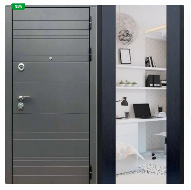 Дверь Премиум Роял Зеркало XXL Венге Дверь Премиум Роял Зеркало XXL Венге