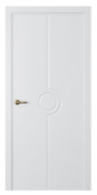 Межкомнатная дверь Кёльн 5 Эмаль белый шелк