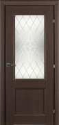 Дверь CPL 33.24 ДО 21- 9, стекло Роса (Черный Дуб) Дверь CPL 33.24 ДО 21- 9, стекло Роса (Черный Дуб)