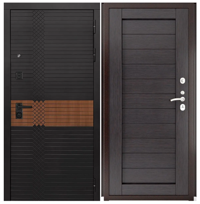 Дверь Luxor-49 - Экошпон СБ-3 (16мм, венге)