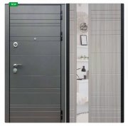 Дверь Премиум Роял Зеркало XS Сандал белый