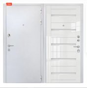 Дверь ZMD Премиум Сноу SB Белый глянец Дверь ZMD Премиум Сноу SB Белый глянец