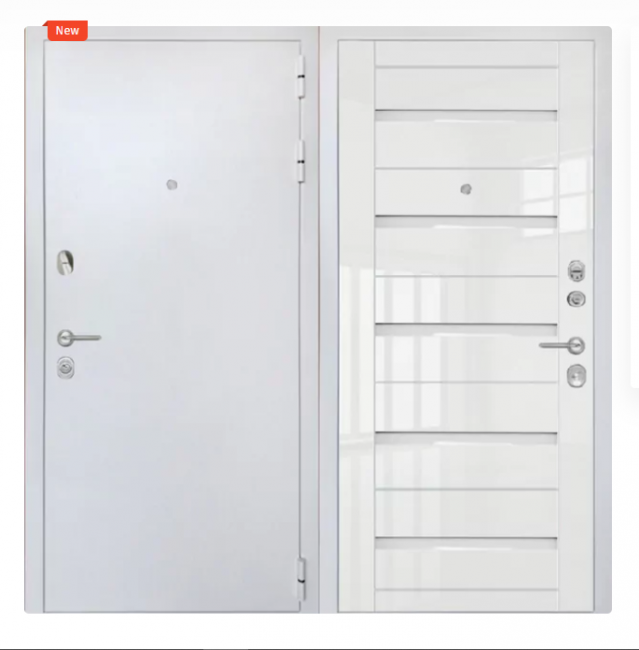 Дверь ZMD Премиум Сноу SB Белый глянец Дверь ZMD Премиум Сноу SB Белый глянец