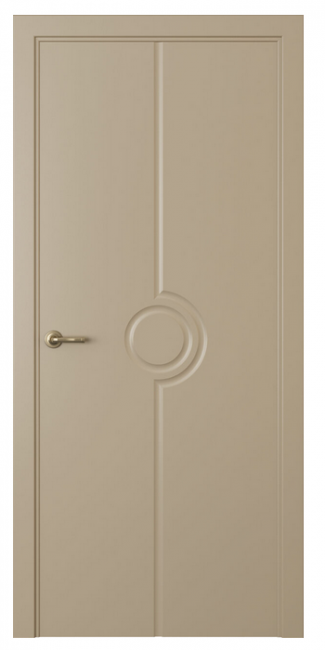 Межкомнатная дверь Кёльн 5 Эмаль латте