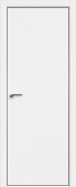 Дверь URBAN Z| Emalex Ice | BLACK Edge