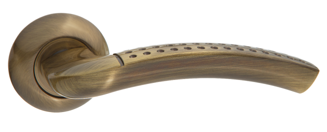 Ручка дверная "AL 510-08", бронза античная