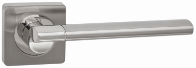 Ручка дверная "Андреа" ник.мат./ник.бл.