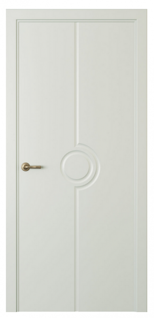 Межкомнатная дверь Кёльн 5 Эмаль серый шелк