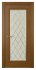 Межкомнатная дверь Milano-5 (ст.ромб) Дуб шоколад