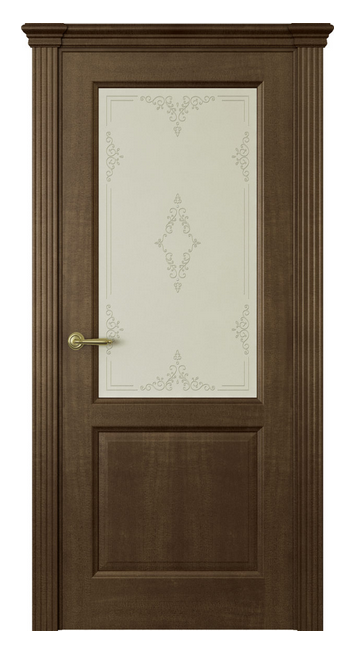 Межкомнатная дверь Парма (ст.ажур) Каштан Межкомнатная дверь Парма (ст.ажур) Каштан