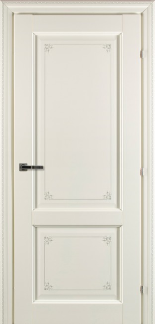 Дверь CPL 63.23 ДГ 21- 9 (Слоновая кость с печатью)