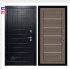 Дверь входная взломостойкая Сенатор ПЛЮС, цвет альберо блэк рисунок грань, панель - light 2127 цвет тортора soft Дверь входная взломостойкая Сенатор ПЛЮС, цвет альберо блэк рисунок грань, панель - light 2127 цвет тортора soft