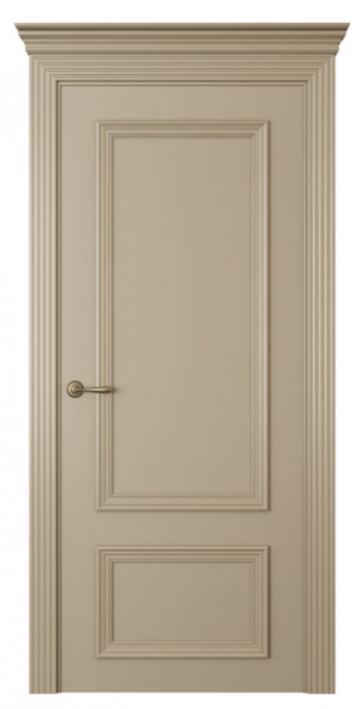 Межкомнатная дверь Дрезден 2 (глухая) Эмаль латте Межкомнатная дверь Дрезден 2 (глухая) Эмаль латте