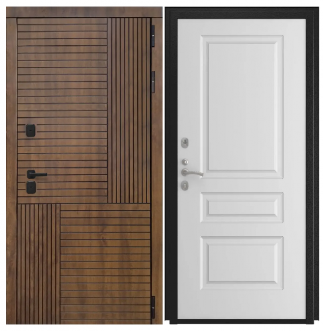 Дверь Авеста - Эмаль L-2 (16мм, белая эмаль)