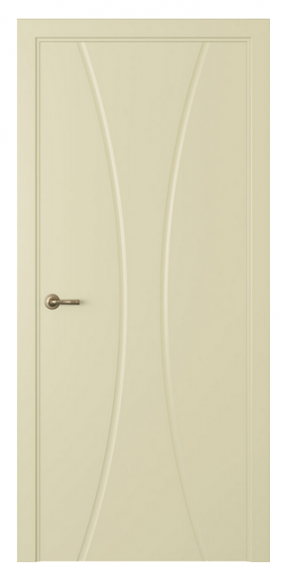 Межкомнатная дверь Кёльн 6 Эмаль шампань