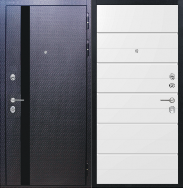 Дверь ZMD Люкс 3D Лайн Сноу