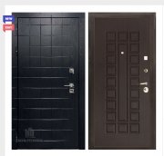 Дверь входная взломостойкая Сенатор ПЛЮС, цвет альберо блэк рисунок грань, панель - стандарт цвет венге Дверь входная взломостойкая Сенатор ПЛЮС, цвет альберо блэк рисунок грань, панель - стандарт цвет венге