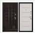 Дверь входная взломостойкая Сенатор стандарт, цвет венге, панель - light md 003 цвет белый ясень Дверь входная взломостойкая Сенатор стандарт, цвет венге, панель - light md 003 цвет белый ясень