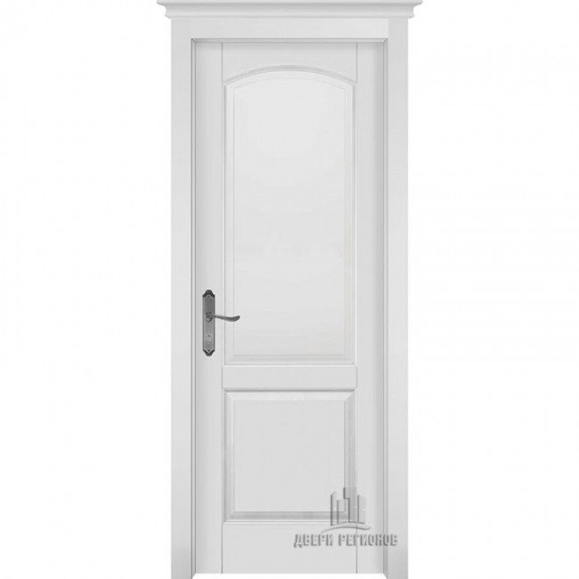 Межкомнатная дверь Массив ольхи "Фоборг" ДГ (Эмаль белая)